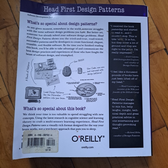 Head First Design Patterns Book - Picture 5 of 6
